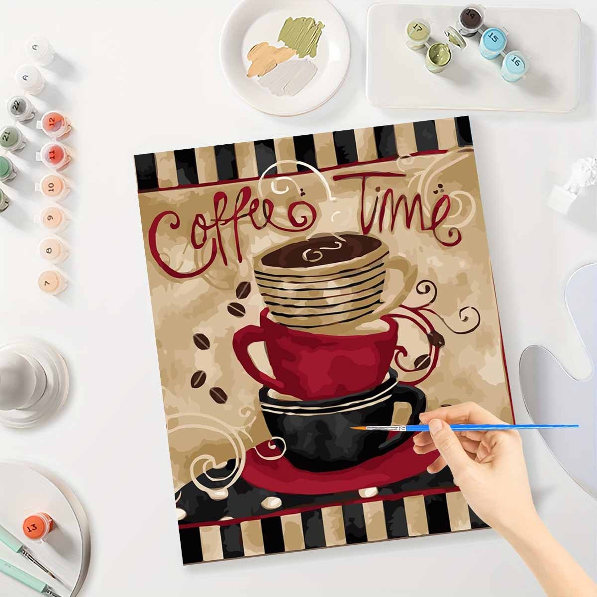 Art Craft Cup - Kit di Pittura a Numeri per