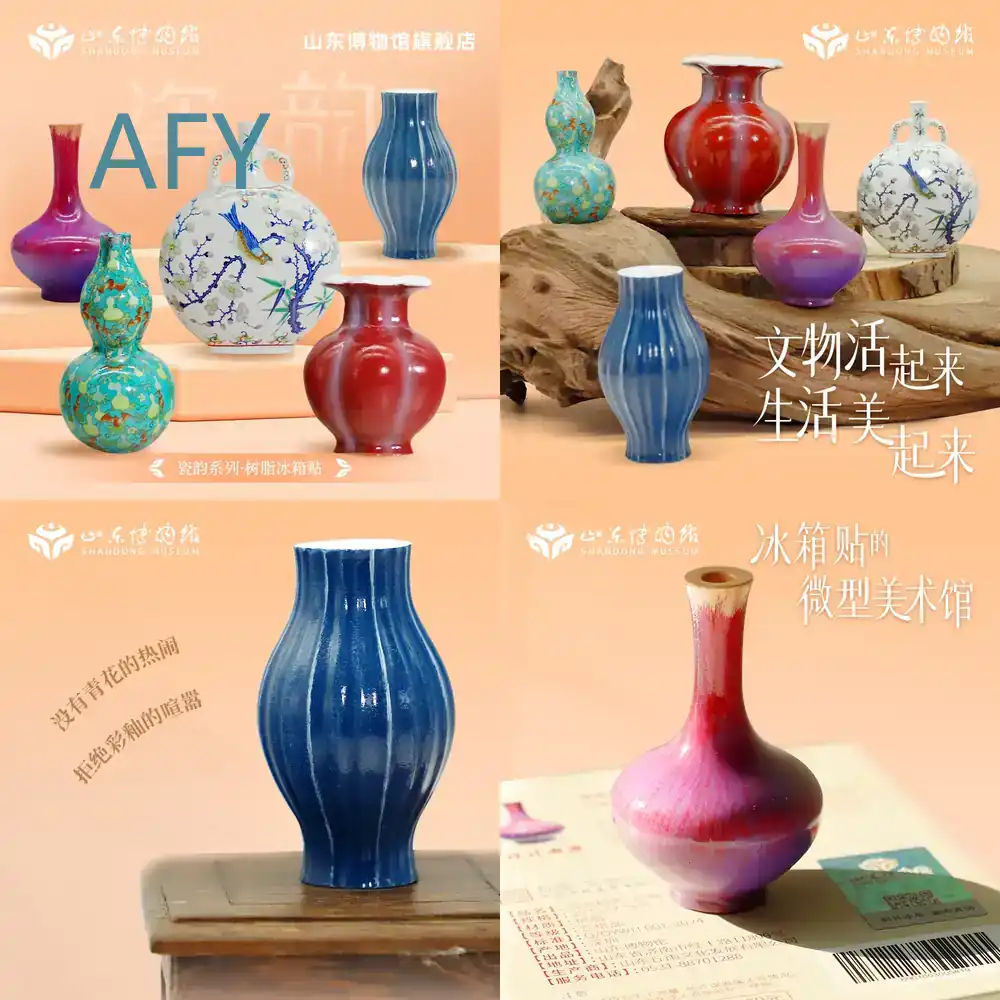 Art Craft Museum - Magnete per Frigorifero in Resina, Souvenir