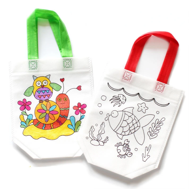Art Craft Event - 24 sacchetti da colorare simpatici cartoni