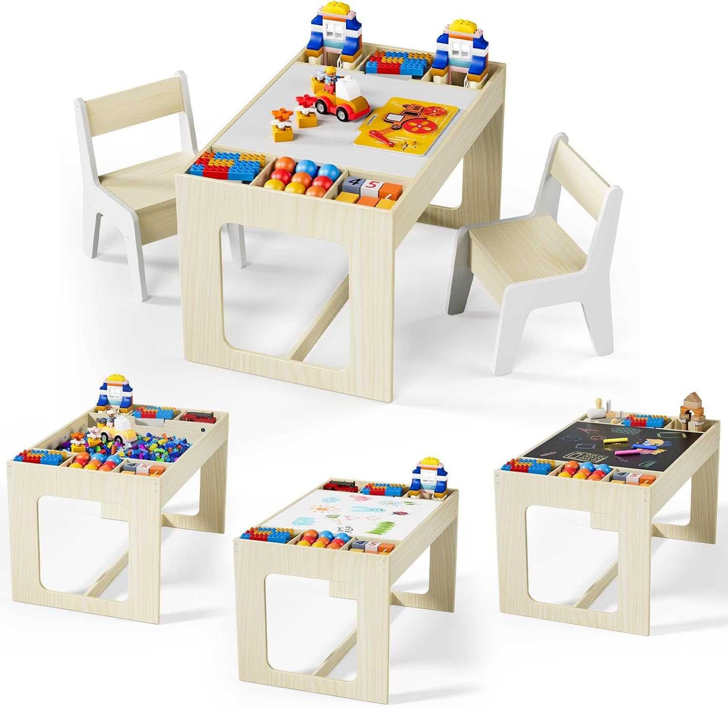 Art And Craft For Nursery - Set Tavolo e Sedia 3 in
