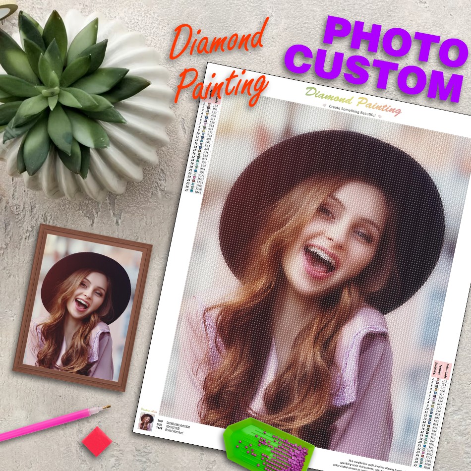 Art And Craft Valentine - RUOPOTY Foto Diamante Personalizzato Pittura Arte