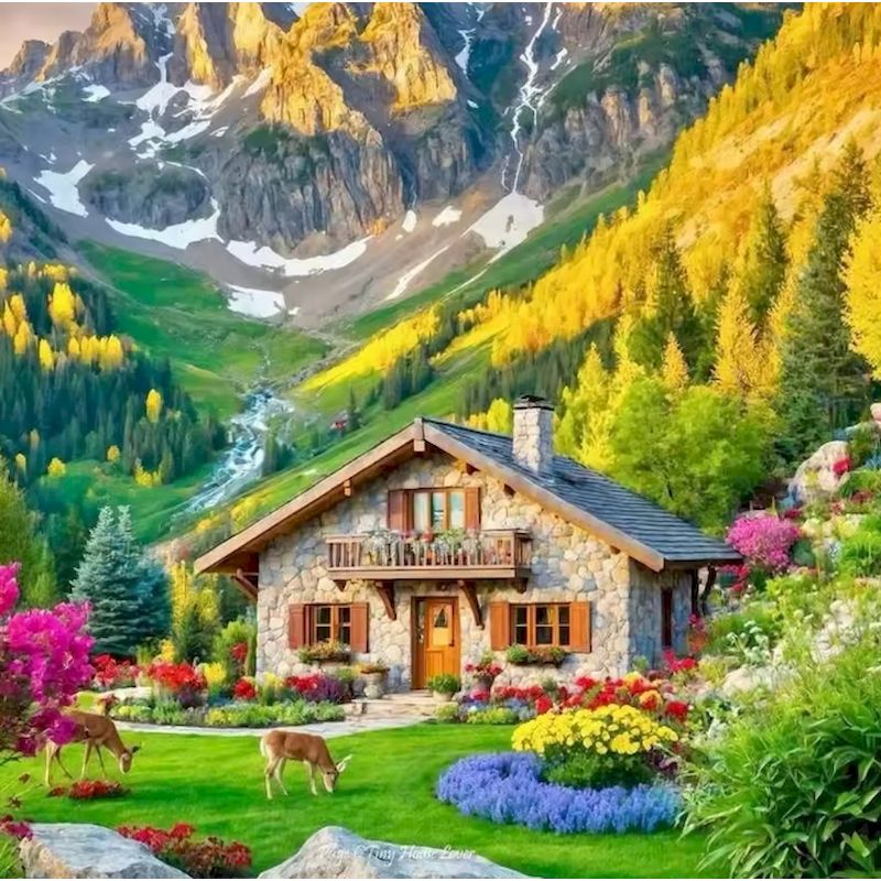 Art Craft Village - Dipingi con i Numeri: Kit Pittura