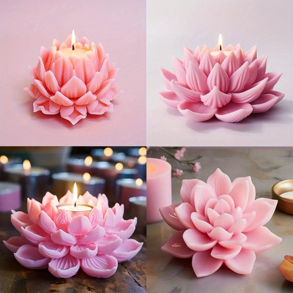 Art And Craft Valentine - Stampo in Silicone per Candela a