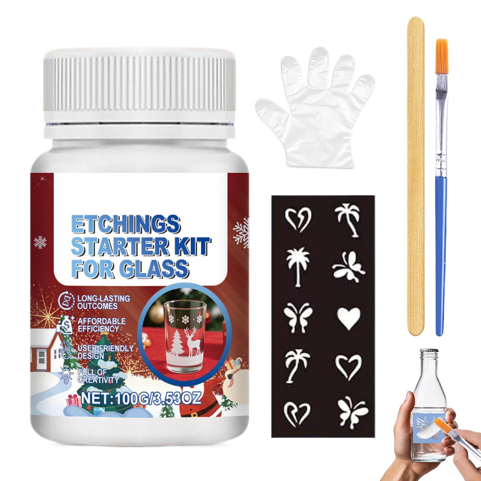 Art Craft Cup - Kit per incisione su vetro Kit