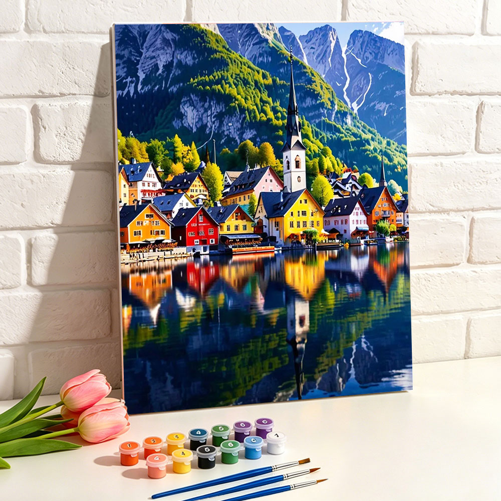 Art Craft Village - Kit Fai-da-Te per Pittura a Olio