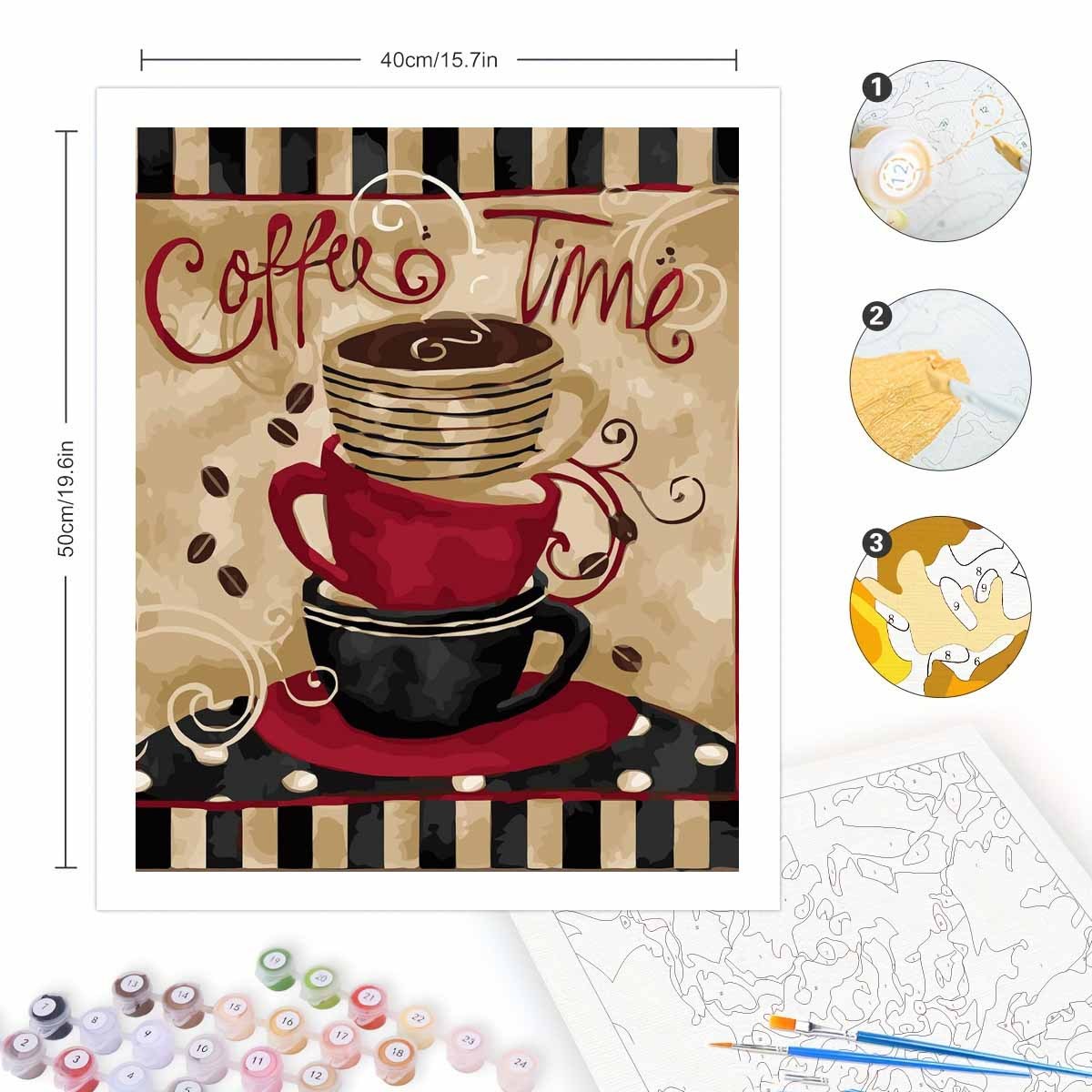 Kit di Pittura a Numeri per Ad - Art Craft Cup recensione e prezzo