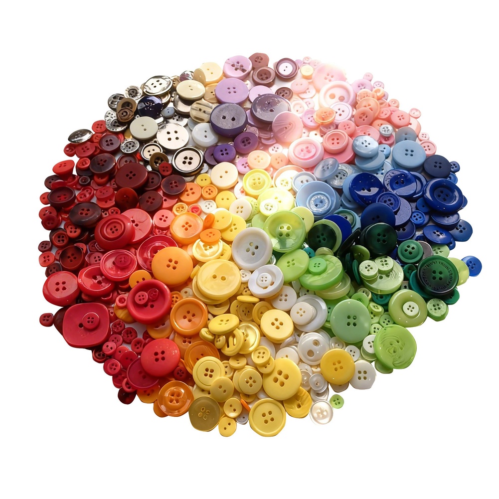 Bottoni Rotondi in Resina per  - Art Craft Event recensione e prezzo