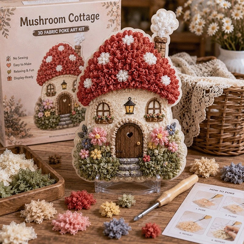 Kit Artistico 3D in Tessuto 
