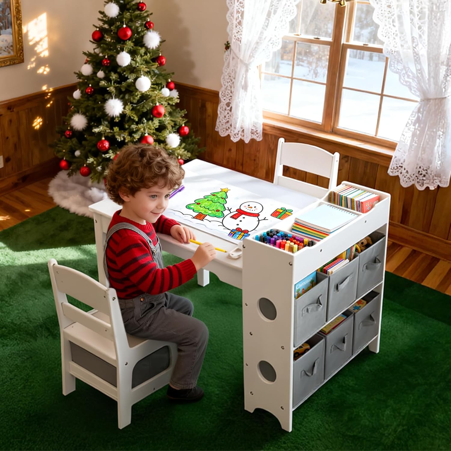Set Tavolo e Sedie per Bambini - Art And Craft For Nursery recensione e prezzo
