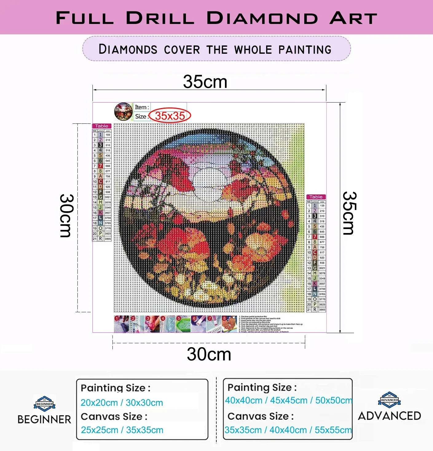 Diamond Painting Fai da Te: Vi - Art Craft Village recensione e prezzo