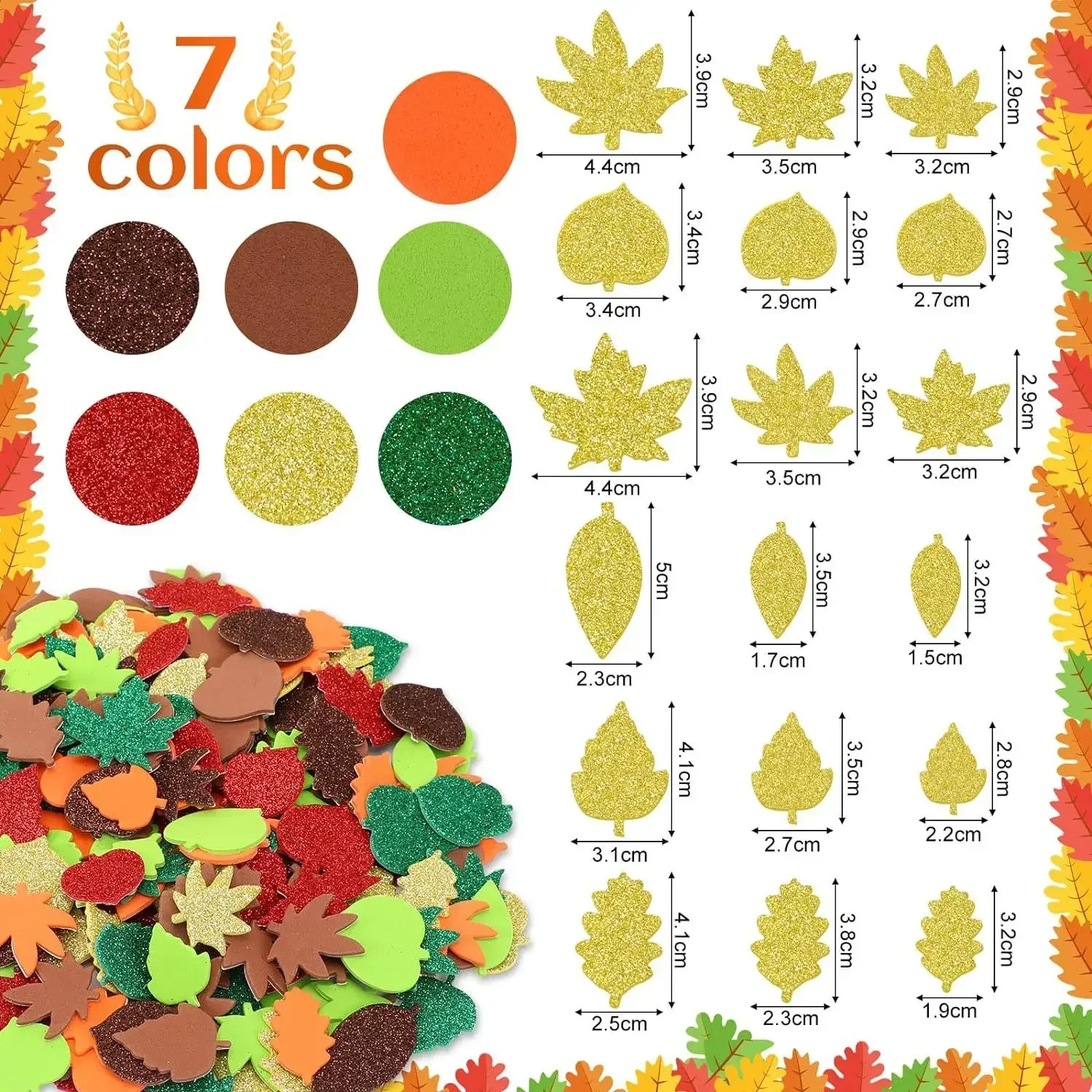 Ringraziamento, autunno Craft  - Art Craft With Leaves recensione e prezzo