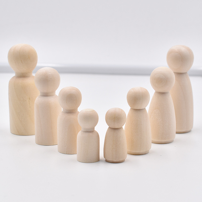 Set di 5 Bambole in Legno Non  - Art And Craft For Nursery recensione e prezzo