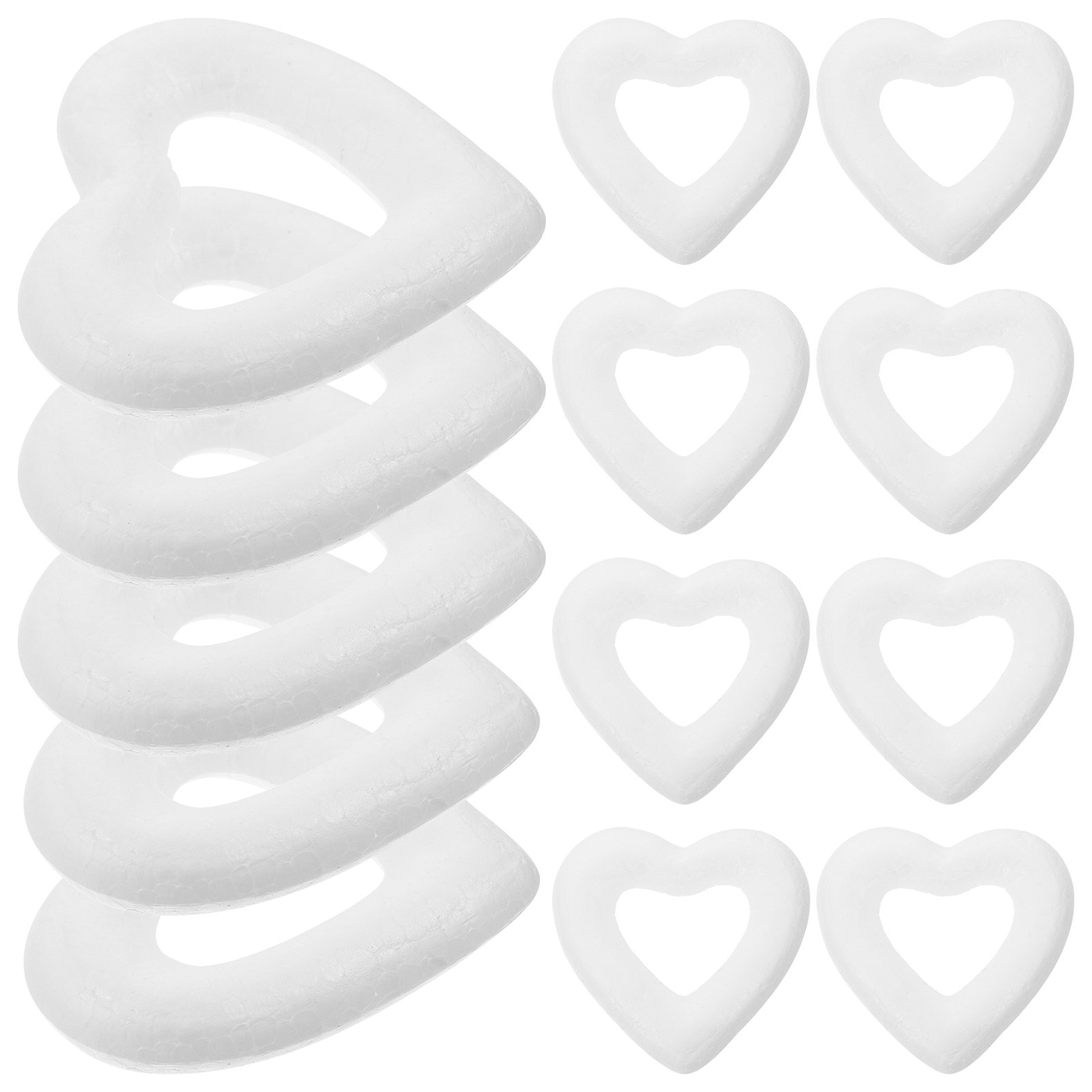 48 Pezzi di Cuori Bianchi Cavi - Art And Craft Valentine recensione e prezzo