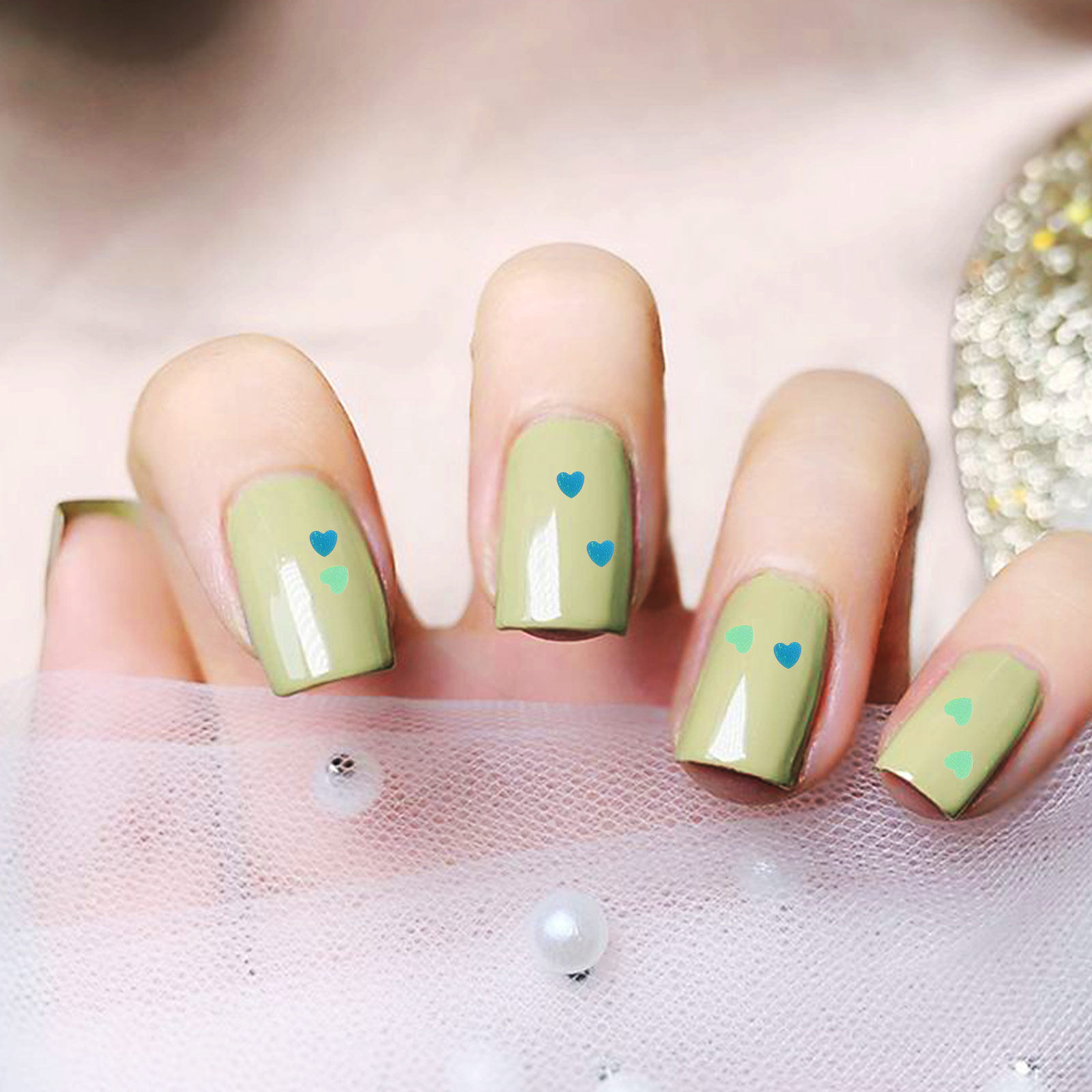 1 set di paillettes per unghie - Art And Craft Valentine recensione e prezzo