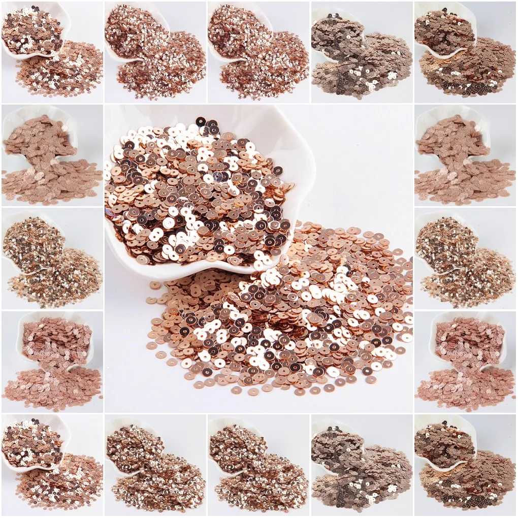 Champagne Paillettes 3mm -10mm - Art Craft Cup recensione e prezzo