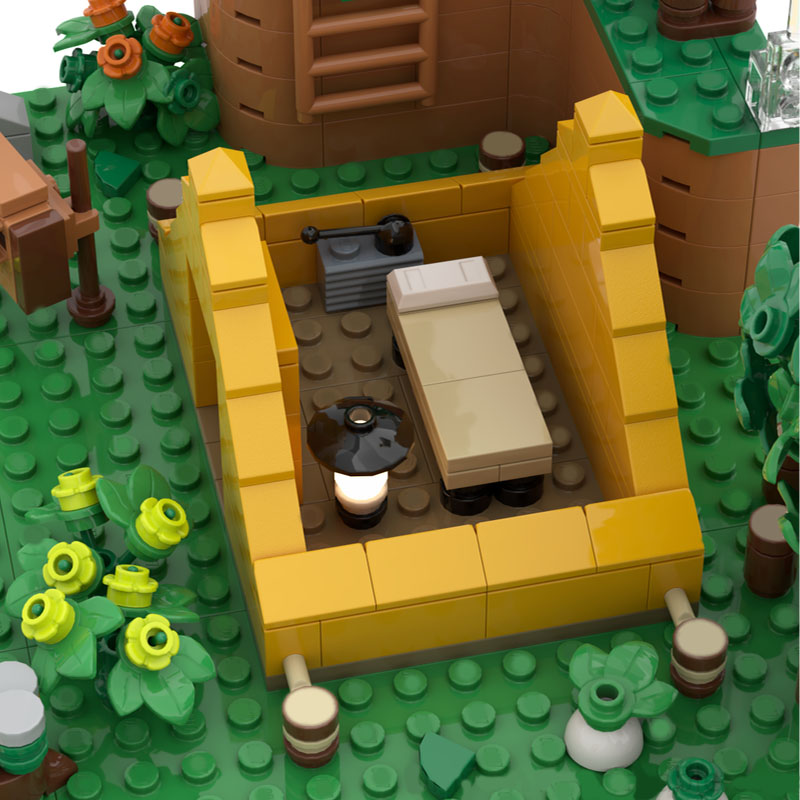 909 pezzi MOC Modello di Tenda - Art Craft Village recensione e prezzo