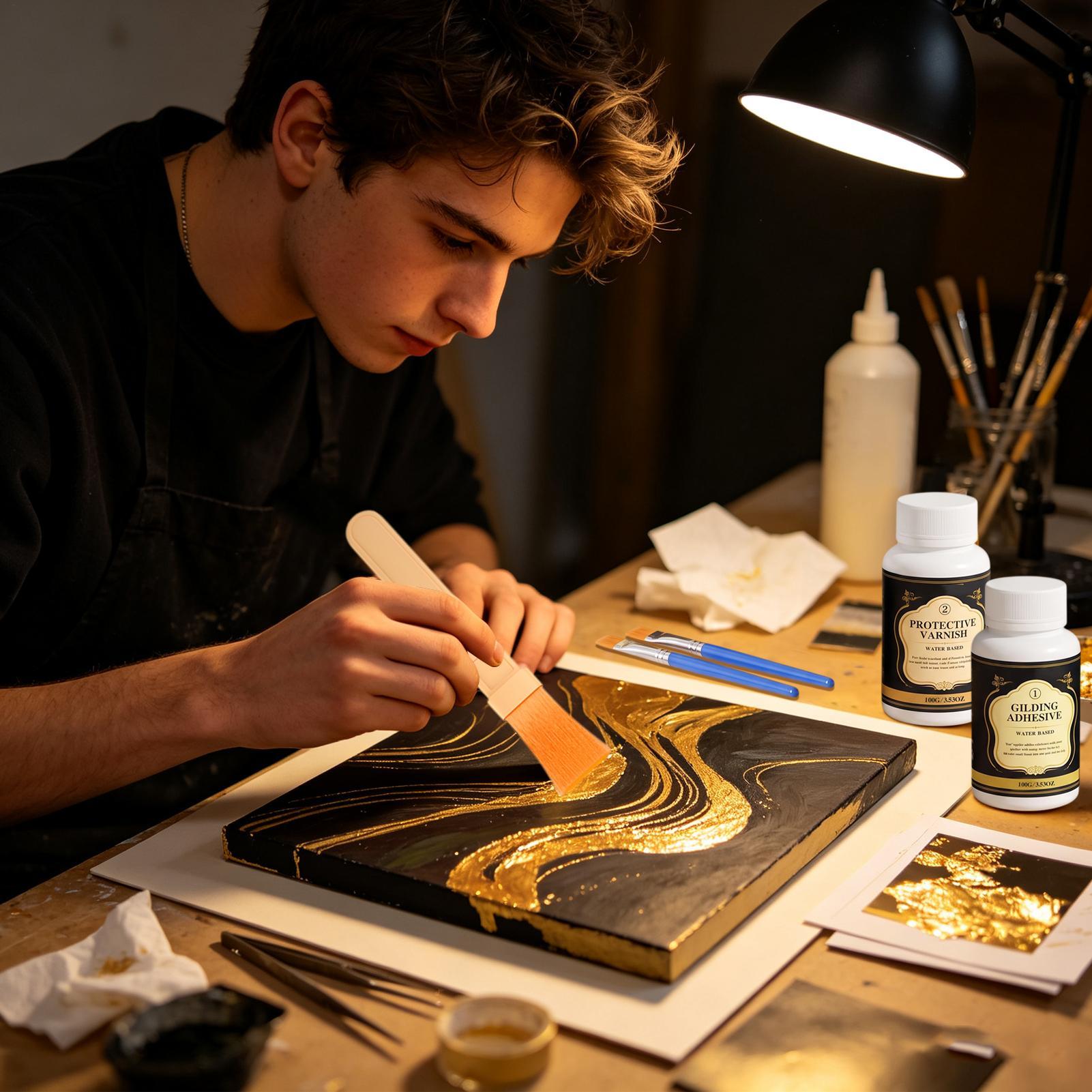 Colla per Foglia d'Oro a Base  - Art Craft With Leaves recensione e prezzo