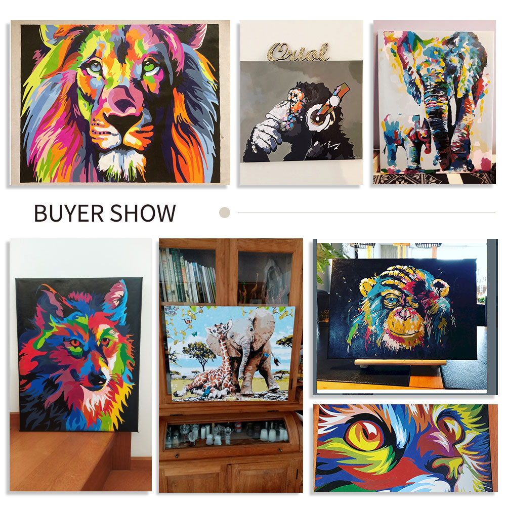 GATYZTORY Kit Pittura a Numeri - Art Craft Village recensione e prezzo