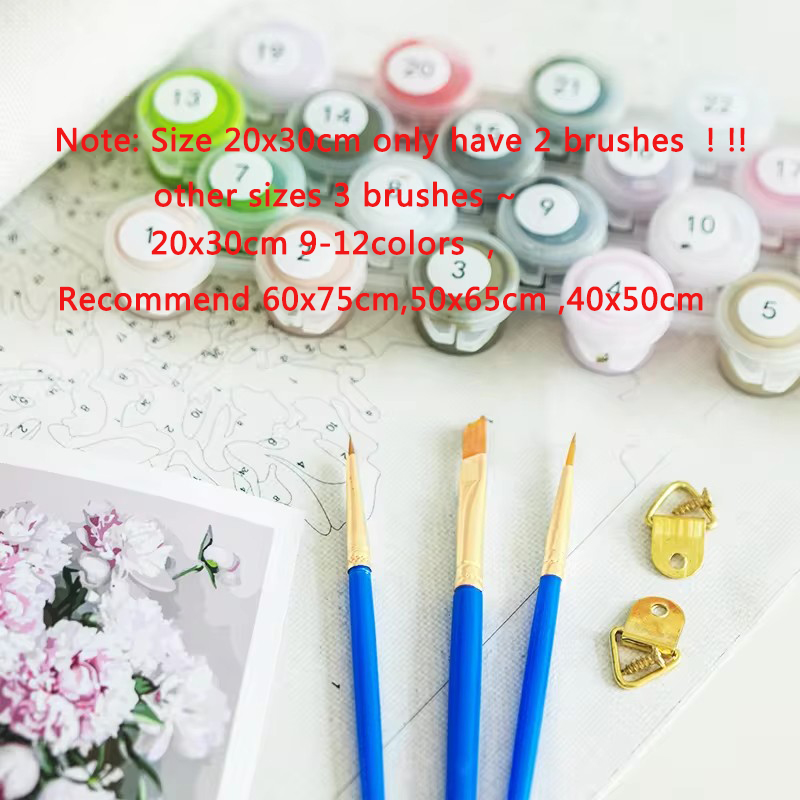 GATYZTORY Kit Pittura a Numeri - Art Craft Village recensione e prezzo