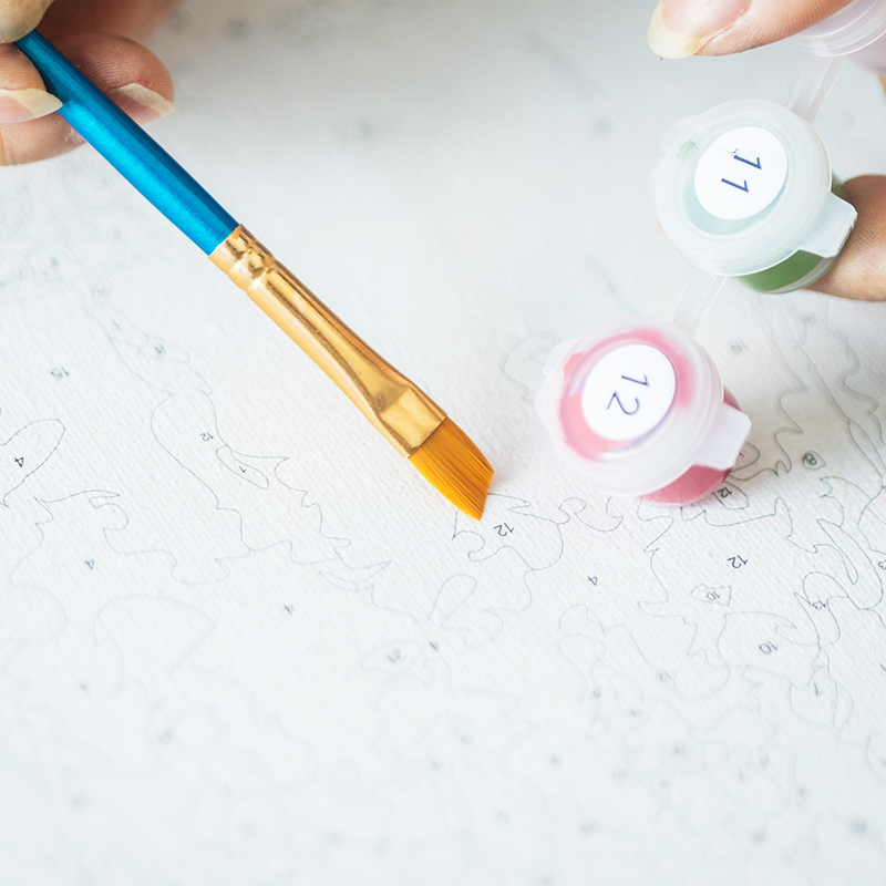 GATYZTORY Kit Pittura a Numeri - Art Craft Village recensione e prezzo
