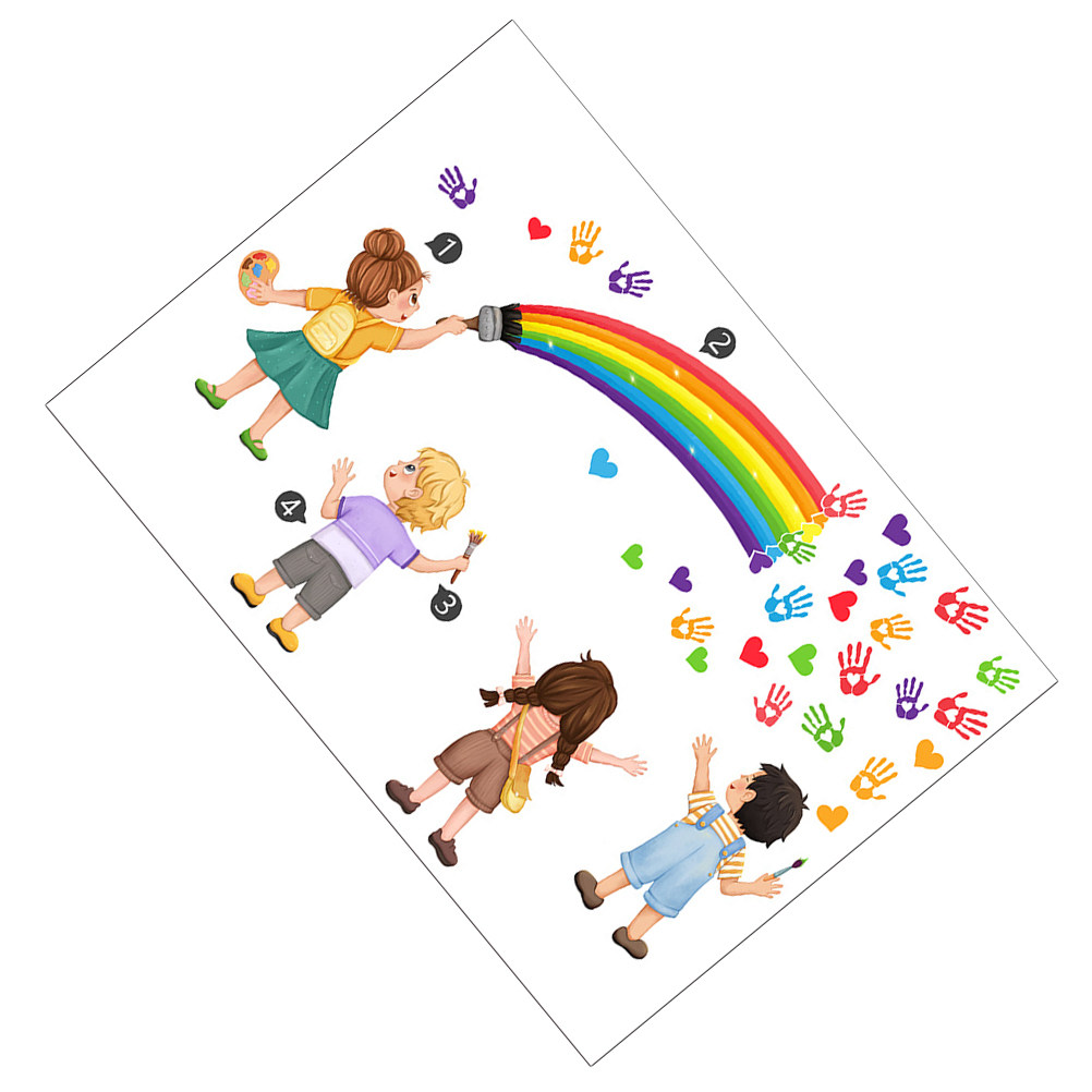 Decorazione Murale Arcobaleno  - Art And Craft For Nursery recensione e prezzo